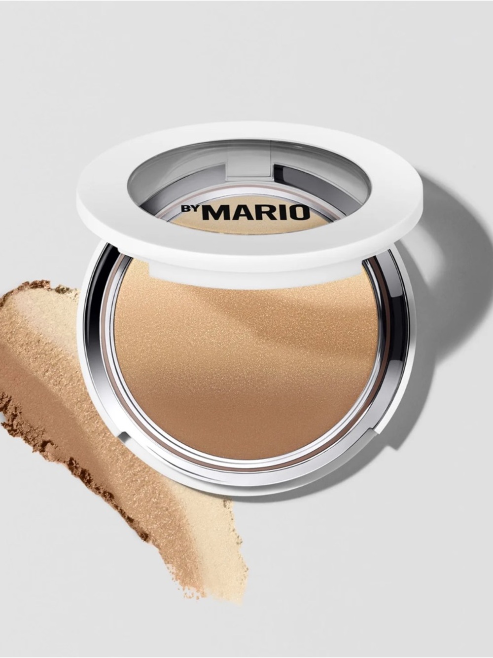 Makeup By Mario Pressed Setting Powder — Warm Tan